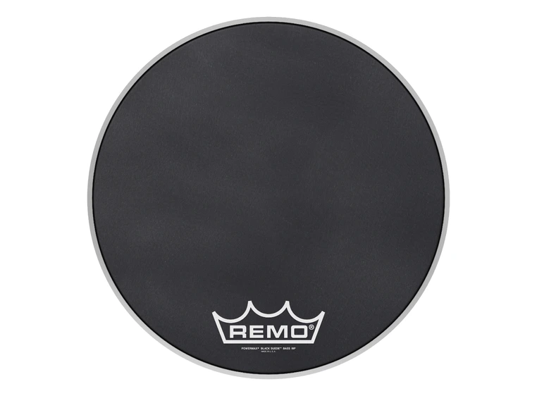 Remo PM-1818 Powermax March 18 Basstrommeskinn, Black Suede 